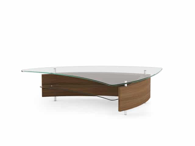 fin table bdi 1106 coffee table walnut 2