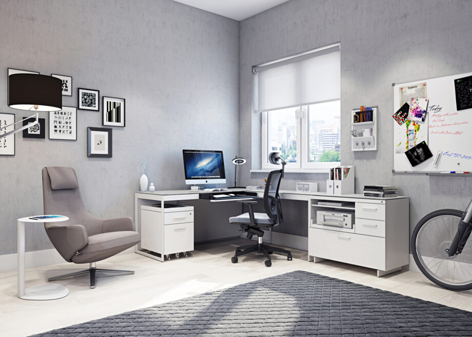 Centro 6407 Mobile File Cabinet - Image 3