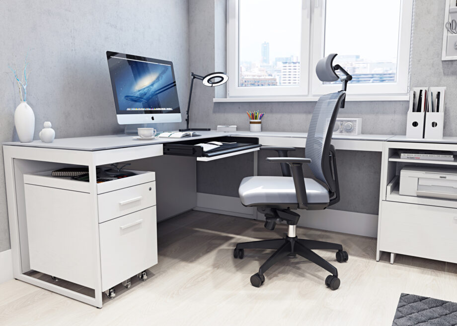Centro 6407 Mobile File Cabinet - Image 4