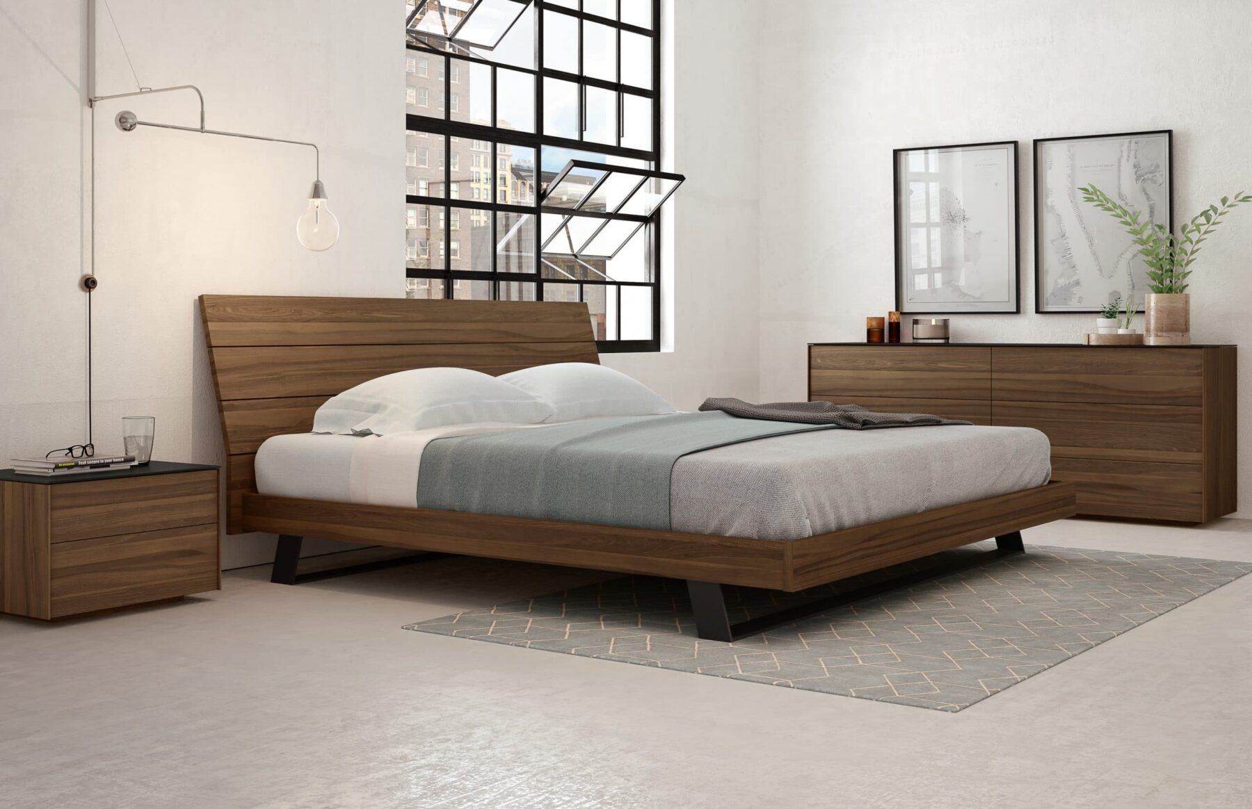 Bella bed with Avita collection-2