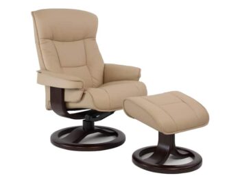 Bergen Recliner and Ottoman