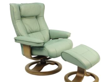 Regent Recliner and Ottoman