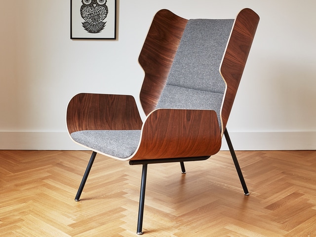 Elk Chair – Andorra Pewter – L01