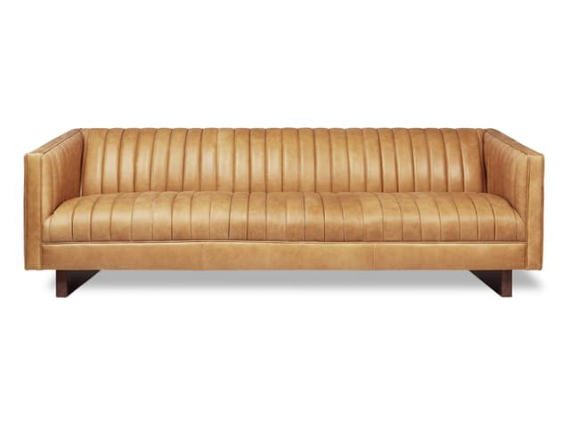 Wallace Sofa – Canyon Whiskey Leather – P02