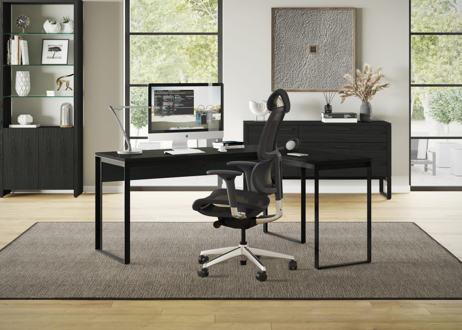 Linea-Work-Desk-6223-and-Return-6224-Corner-Desk-CRL